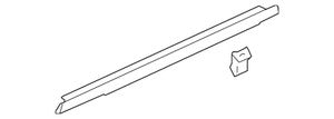 Genuine 2013-2017 Honda Accord - Left Front Door Molding Assembly 72450-T2F-A01