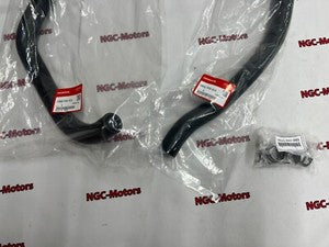 OEM 00-09 Honda S2000 AP1 AP2 Radiator Water Hose Upper & Lower & Clips Set of 4