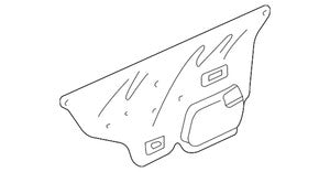 Genuine Honda Door Water Deflector 72321-S2A-000