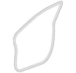 Genuine Honda Body Weatherstrip 72315-T0A-A01