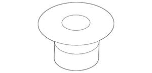 Genuine Honda Radiator Assembly Lower Insulator 74172-SWA-000