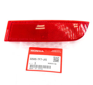 Genuine Honda Acura ILX 2013-15 Passenger Right Rear Bumper Reflector (33505-TF7-J01)