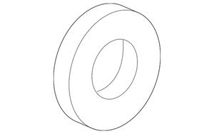 Genuine Honda Inner Tie Rod Lock Washer 53536-SDA-A02