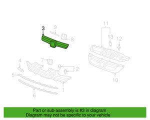 Honda 71122-SWA-003 Front Grille Molding for 07-09 CR-V