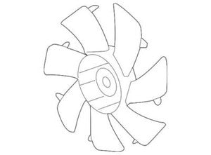 Genuine Honda Fan Cooling 38611-R40-A01