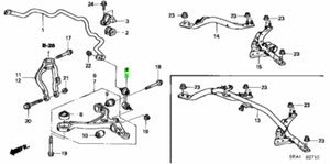 OEM Link Comp, FR Stabilizer Bar R&L Set for Honda Accord ABA-CL7 CL8 CL9