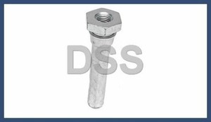 Genuine Honda Rear Brake Caliper Bolt Pin Disc for ILX, Civic, and Accord (OEM Part Number 43235S84A51)