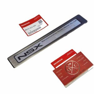 Genuine OEM 91-05 Honda Acura NSX Door Plate Emblem Side Sill Plaque 84272SL0020