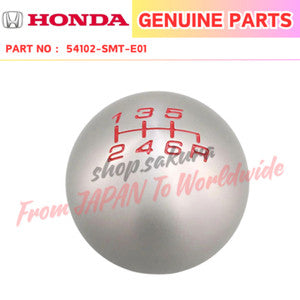 Original HONDA Edelstahl Shift Knauf Civic Type R 6-Speed MT 54102-SMT-E01 OEM